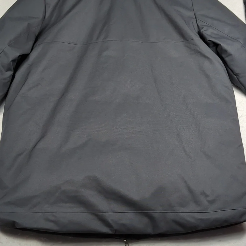 Nike Black VT Women's Rugby Hooded Jacket with Orange Logo